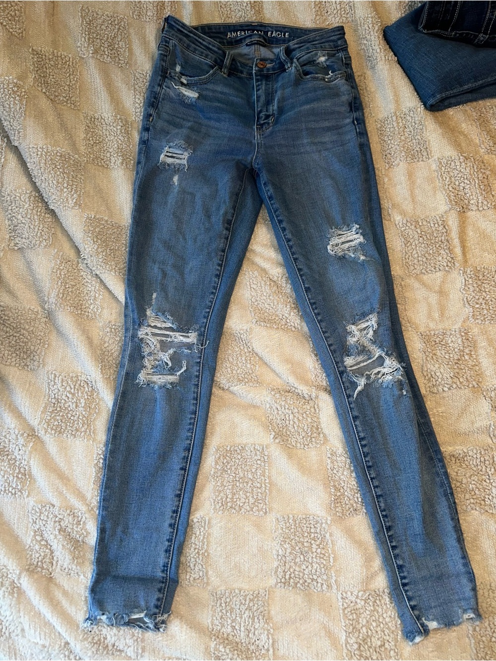 High Rise American Eagle skinny